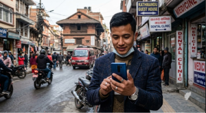 Nepali patient searching for a dental clinic on Google Maps